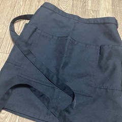 ショート丈腰巻エプロン　サロンエプロン　