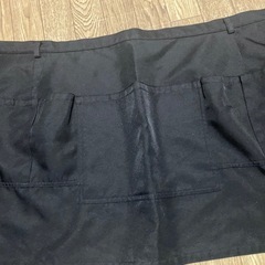 ショート丈腰巻エプロン　サロンエプロン　の画像