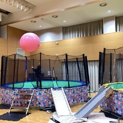 3月2日（日）西部コミュニティーセンター講堂で親子トランポリン教...