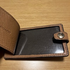 coach　定期入れの画像