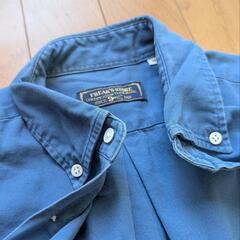 FREAK'S STOREボタンダウンデニムシャツ(S)の画像