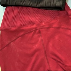 ヨガウェア　スカーラ　エンボスリーフレギンス　ホットヨガ　lavaの画像