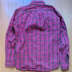Green label relaxingボタンダウンチェックシャツ(S)の画像