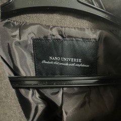 nano universe ロングコート　の画像