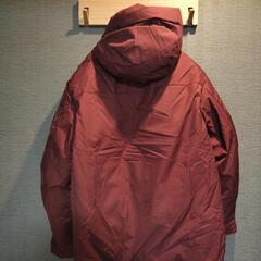 GU active ダウンジャケット　ワインレッドの画像