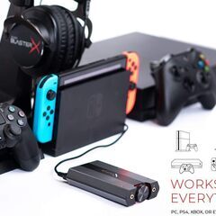Creative Sound BlasterX G6 ポータブル ハイレゾ対応 ゲーミング USB DAC PC PS4 Switch SBX-G6 ブラックの画像
