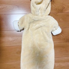 ☆petit main☆プティマイン　くま耳ジャンプスーツ　50〜70の画像