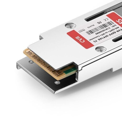 FSスイッチ用 QSFP+ 40G/SFP+ 10Gアダプタコンバーターモジュール　2個セット