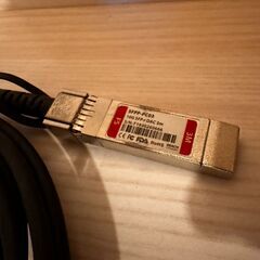 3m(10ft) FSスイッチ用 10G SFP+パッシブダイレクトアタッチ銅製Twinaxケーブル(DAC)の画像