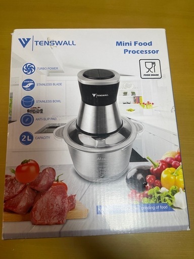 TENSWALL ミニフードプロセッサー FC-J18
