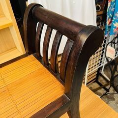 【武蔵小山店】 クラブチェア　カルティニチェア　バリ　リゾート　アジアン　チェア　イス　椅子　ベンチ　スツール　フットレストチーク　バンブー　の画像