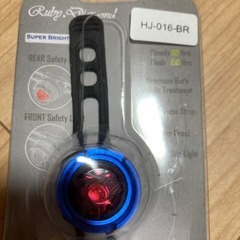 新品未使用　自転車ライトの画像
