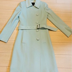 UNTITLED  アンタイトル ロングコート  ライトグリーン...