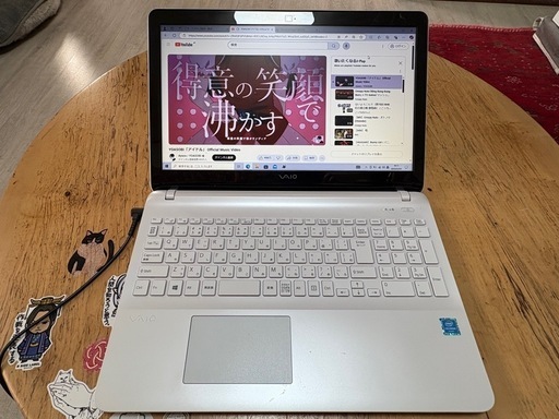 ノートパソコン SONY VAIO　VJF156C11N 15.5インチ  