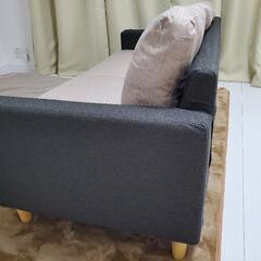 決まりました！ベージュソファ　ゆったりの画像