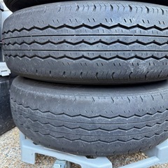 ハイエースバン 純正タイヤホイール4本セットの画像