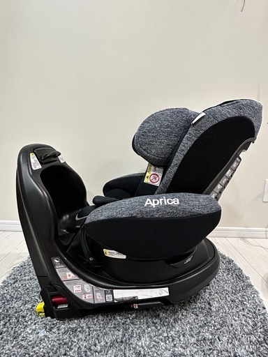 【お話し中
】Aprica ISOFIX回転式チャイルドシート(新生児から4歳まで)フラディア グロウ ISOFIX AC
