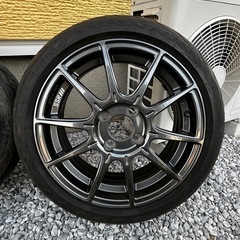 SSR タナベ　gtx01 15インチ　4穴　