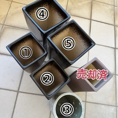植木鉢　鉢カバー　新品未使用　長期保管の画像