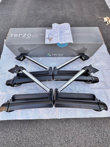 TERZOスキーキャリア ルーフレールタイプ