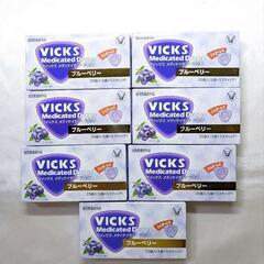 のど飴 ヴィックスメディケイテッド ドロップ ブルーベリー 7箱セット