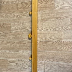壁掛けフック　木目の画像