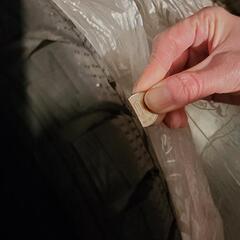 スタットレスタイヤ４本 DUNLOP
155/65R14の画像