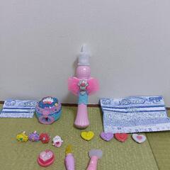 トロピカルージュプリキュアの変身パクトセットとハートルージュロッドの画像