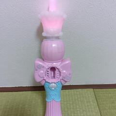トロピカルージュプリキュアの変身パクトセットとハートルージュロッドの画像
