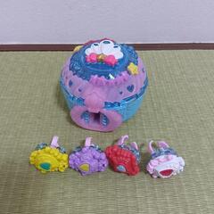 トロピカルージュプリキュアの変身パクトセットとハートルージュロッドの画像