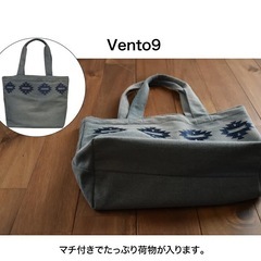新品　未使用　バッグ　Vento9 デニムトートバッグの画像