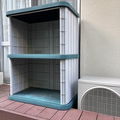 【お取引中】アイリスオーヤマ 物置き 物置収納 収納 扉なし 