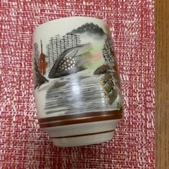 アンティーク 九谷利仙 湯呑みの画像