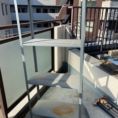 【お譲り者決定中】IKEA スチールシェルフ　7個(いくつでも可)の画像