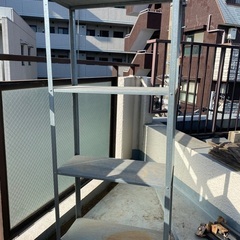 【お譲り者決定中】IKEA スチールシェルフ　7個(いくつでも可)の画像