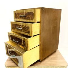 【KIMURA製】小引出し 収納 書類入れ 小物入れ 4段の画像