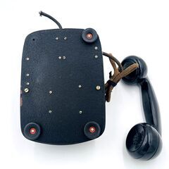 【激レア/インテリア】SANYO PHONE 黒電話 現状品の画像