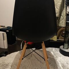 イームズシェルチェア　ダイニングチェア　黒　（ジャンク）の画像