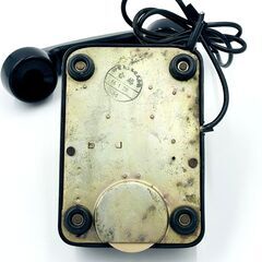 稀少/インテリア】OKI ELECTRIC 沖電気 黒電話 現状品の画像