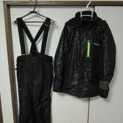 メンズ　スキーウエア　Mサイズ　黒
