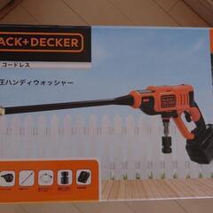 ブラックアンドデッカー BCPC18D1 充電式高圧洗浄機　