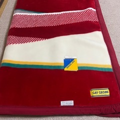 未使用　毛布　②の画像