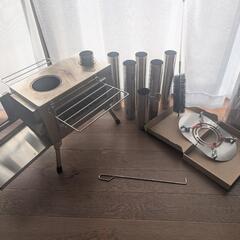【1回使用のみ】薪ストーブ＋オプション多数