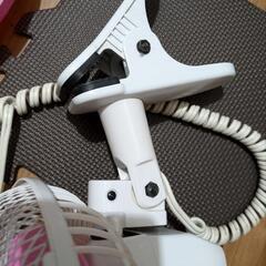 扇風機 卓上andクリップ式の画像