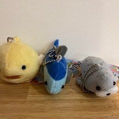 海洋生物のぬいぐるみセット　8つの画像
