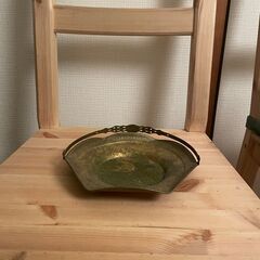 アメリカ製　真鍮　トレイ　アンティーク　ビンテージの画像