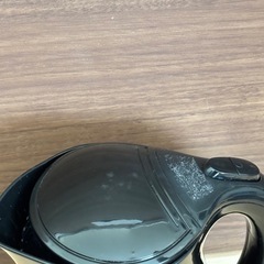 1.0L 電気ケトル  ブラック おしゃれの画像
