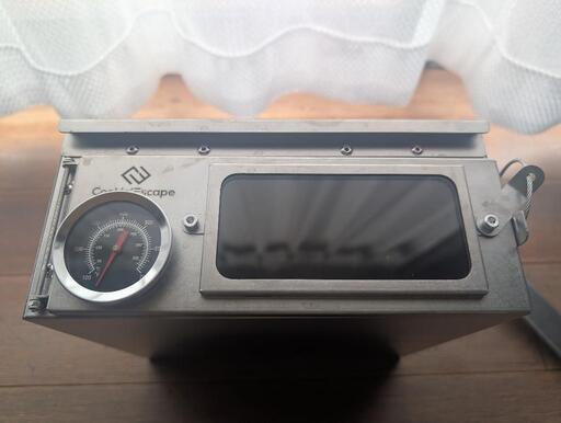 【1回のみ使用】薪ストーブ用チタンオーブン