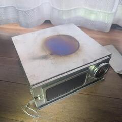 10/4値下げ【1回のみ使用】薪ストーブ用チタンオーブンの画像