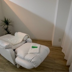 電動ラウンジチェア SHIFFON Jr（シフォンジュニア） ホワイト